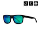 Horsefeathers Keaton Sunglasses (gloss Black/mirror Green)
