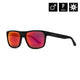 Horsefeathers Keaton Sunglasses (matt Black/mirror Red)