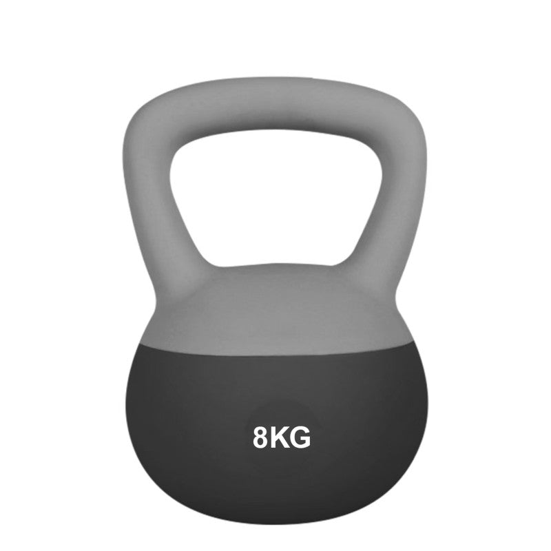 Kettlebell Soft New Gris/Negro 4 Kg