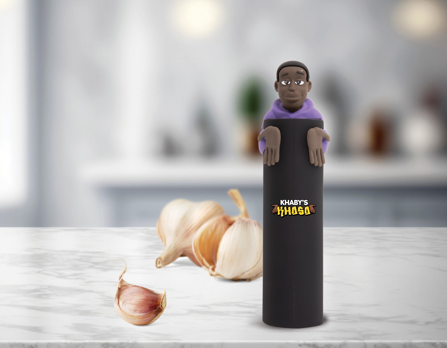 Khaby Lame Garlic Peeler – Effortless Garlic Peeling - Peeler