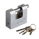 Reinforced Cast Iron Padlock 90 Mm Hard Electronic Key Proline