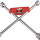 Llave De Rueda Cruzada Tamaños 17-22 Mm Bestia De Acero Templado