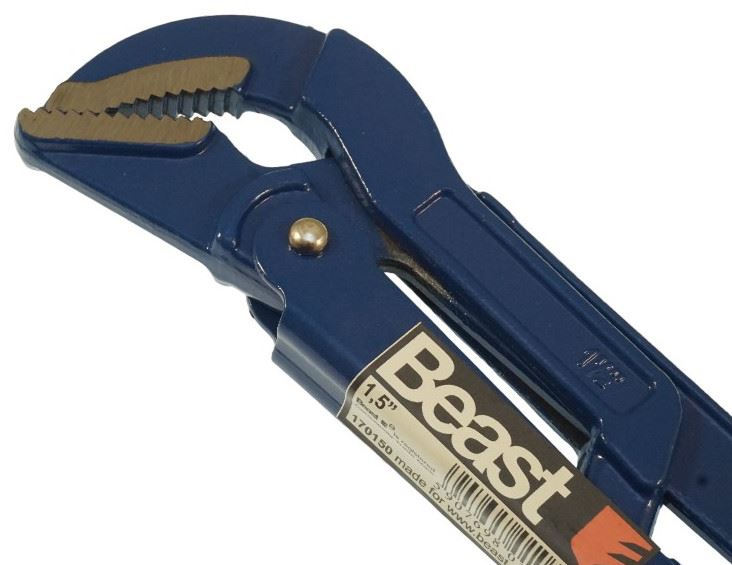 Adjustable Pipe Wrench 1.5 Inch High-quality Steel Beast