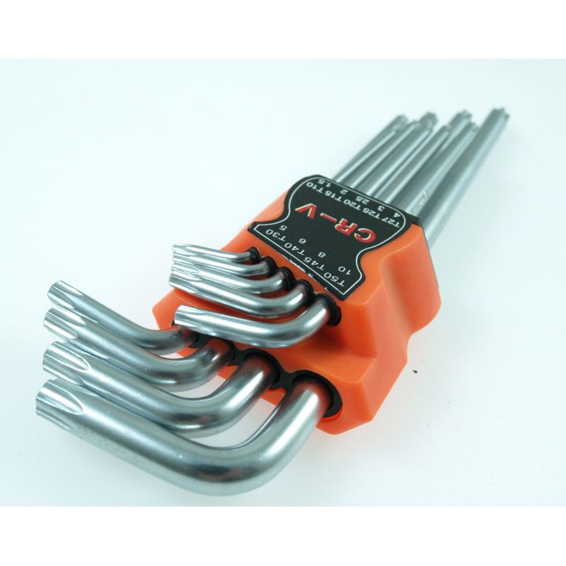 Torx Key Set 9 Pcs T10-t50 Sizes Beast