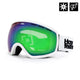 Horsefeathers Knox Goggles (white/mirror Green)