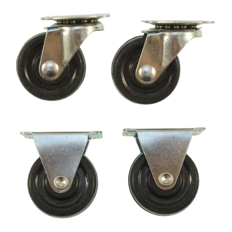 Gumowe kółka meblowe 40 mm 4 sztuki Bestia