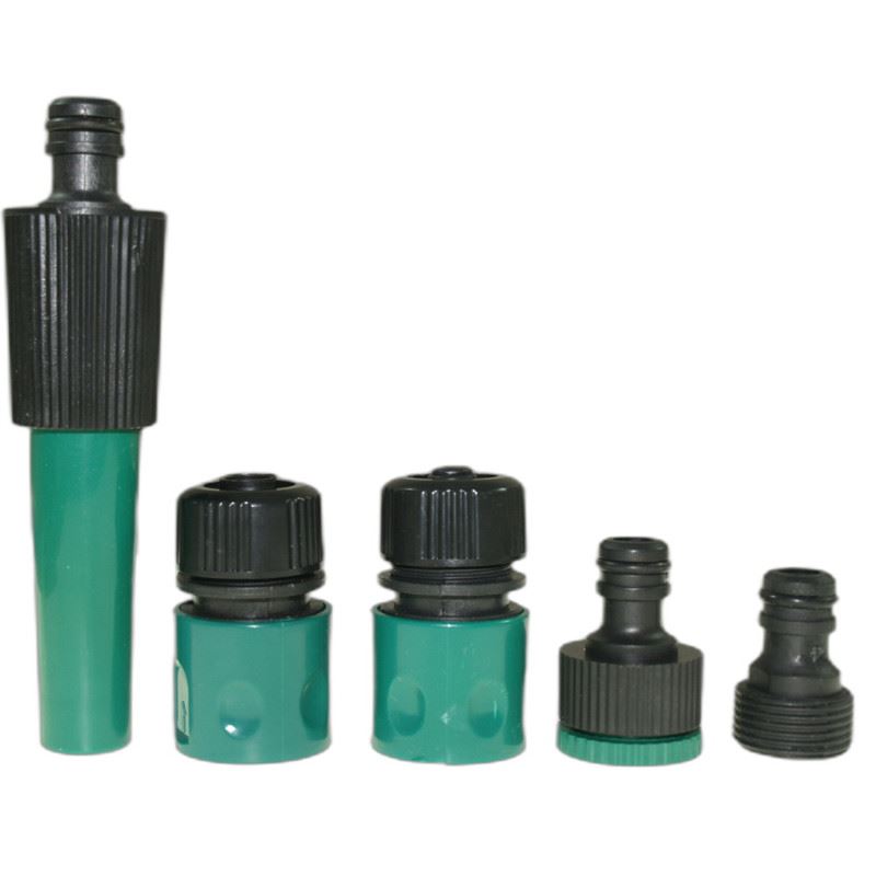 Garden Hose Fittings 1/2 Inch 5 Pieces Durable Plastic