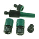 Garden Hose Fittings 1/2 Inch 5 Pieces Durable Plastic