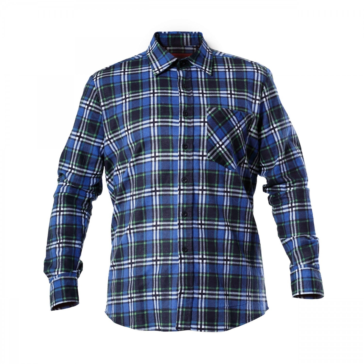 Camicia di flanella Blu 12 0gm2 S Ce Lahti
