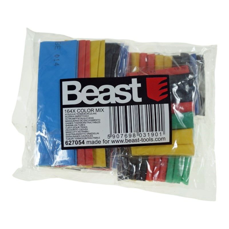 Sada tepelně smršťovacích hadiček 164 kusů 600v izolační bestie