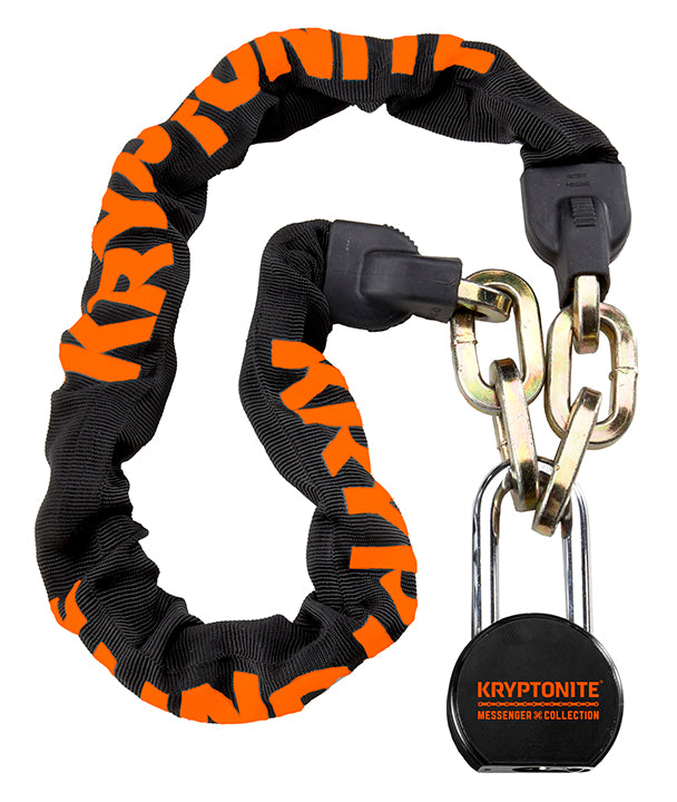 Kryptonite Messenger Chain & Moly Key Lock