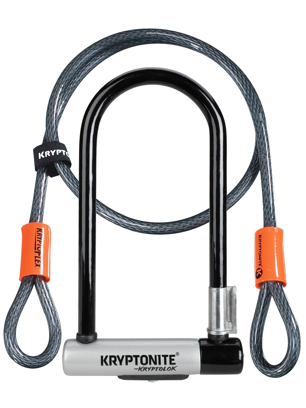 Kryptonite U Kryptolok Standard Key Lock + Cable