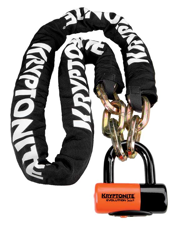 Kryptonite New York Chain 1210 & Evolution Disc Lock