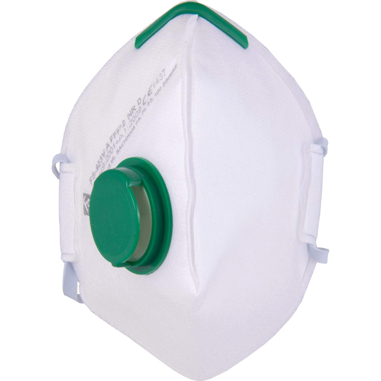 Respirator Mask Ffp2 Foldable With Valve 2-pack Lahti