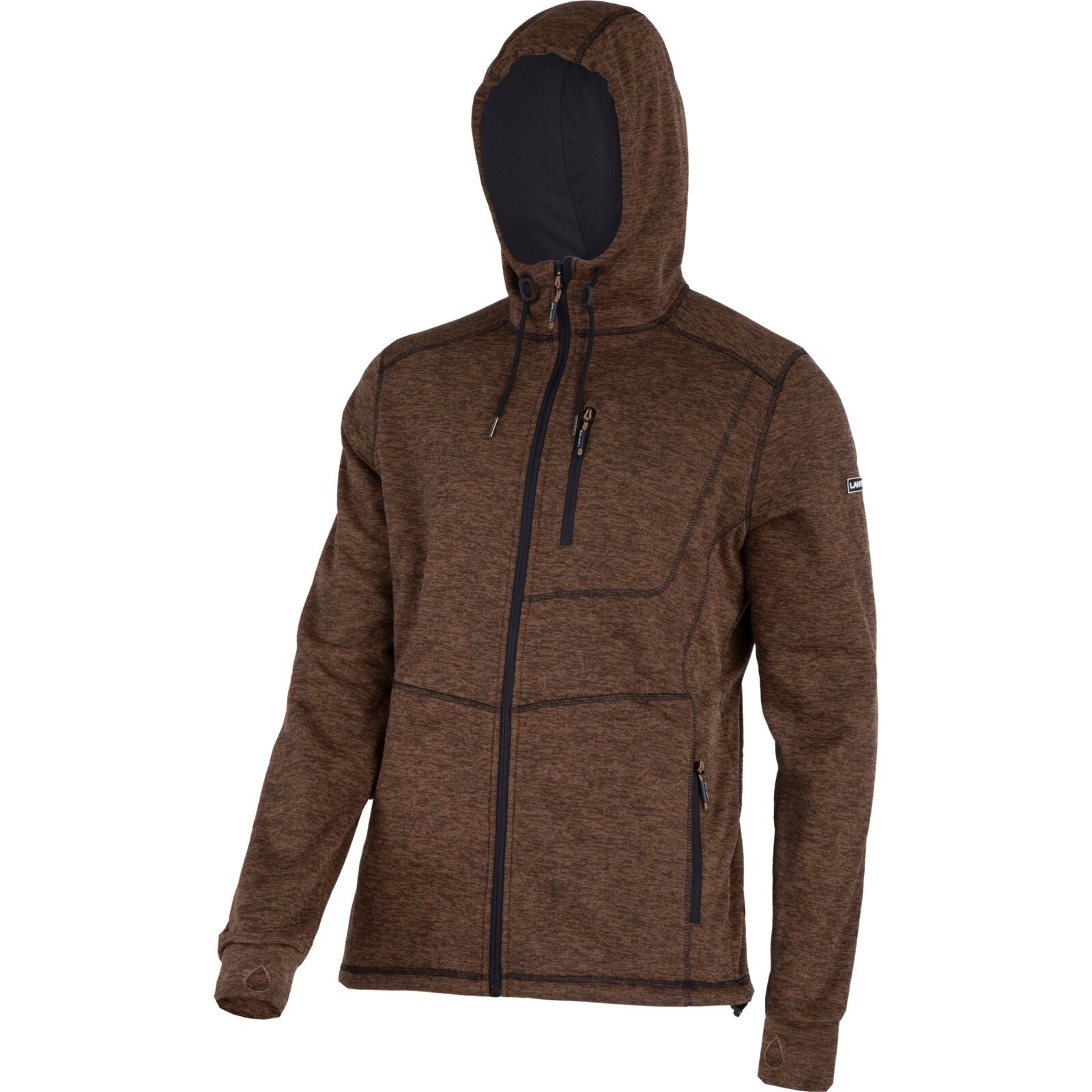 Sweat À Capuche Avec Zip Marron S Ce Lahti