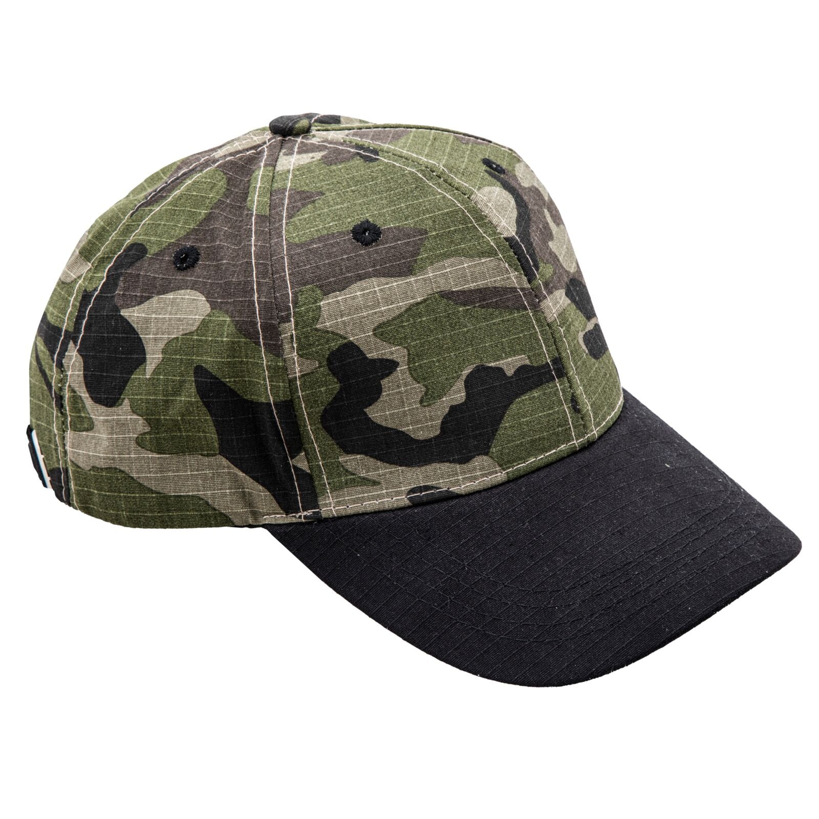 Berretto Con Visiera Moro Nero-verde-marrone Lahti