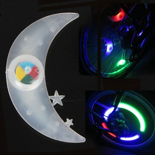 Led Bike Spoke Cover Light Blue Red Colors Beast
