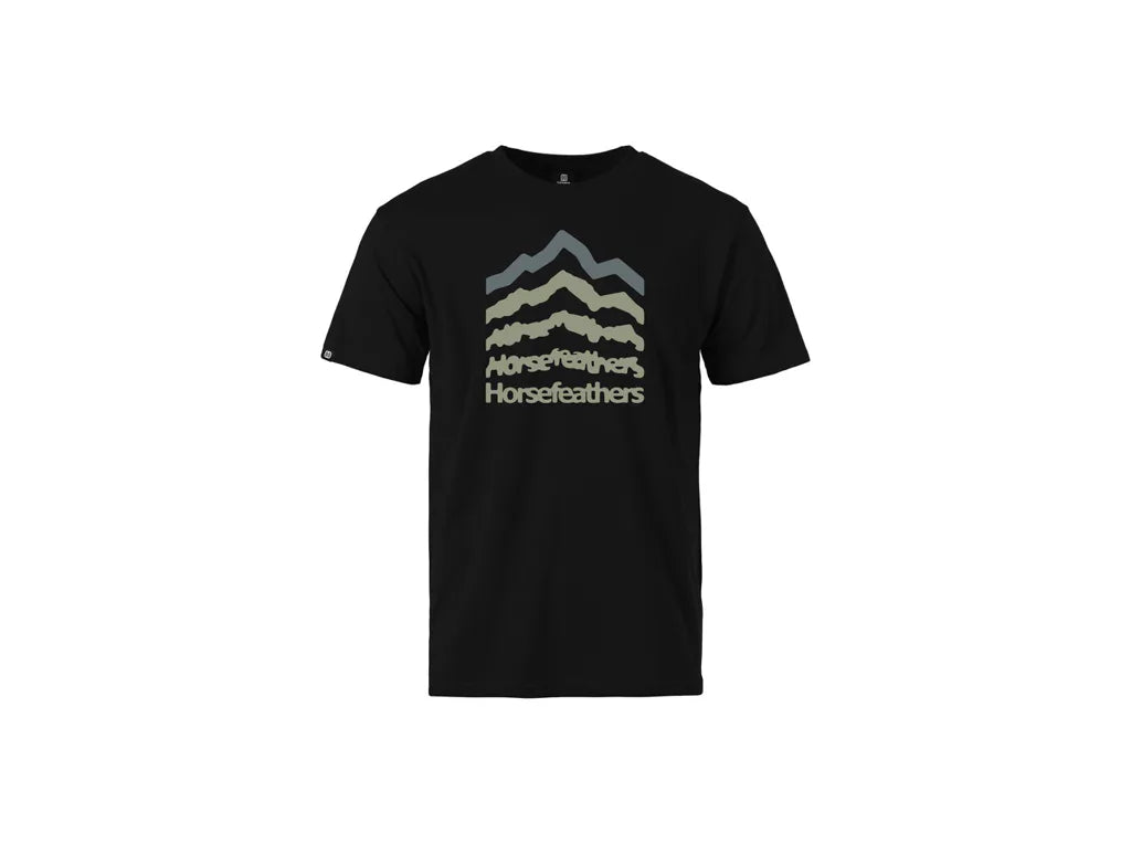 Horsefeathers Landform Tshirt (black)