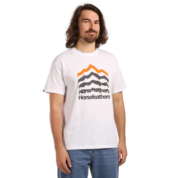 Horsefeathers Landform Tshirt (white)