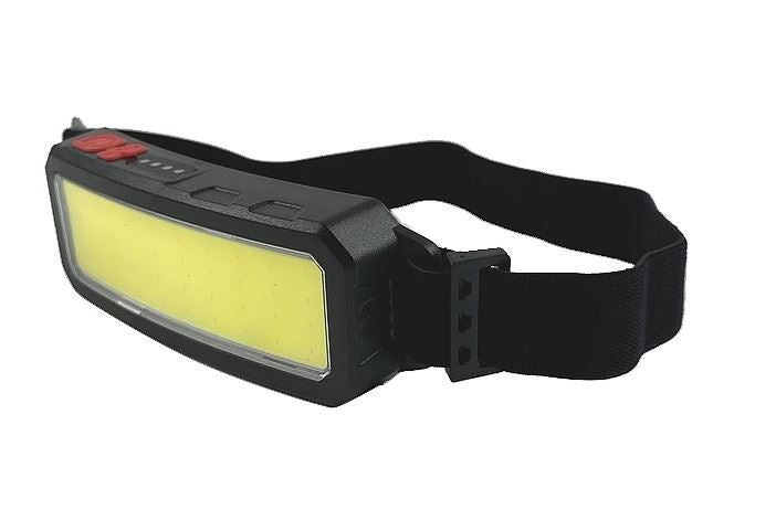 Wiederaufladbare LED-Stirnlampe mit 3 Lichtmodi, Beast