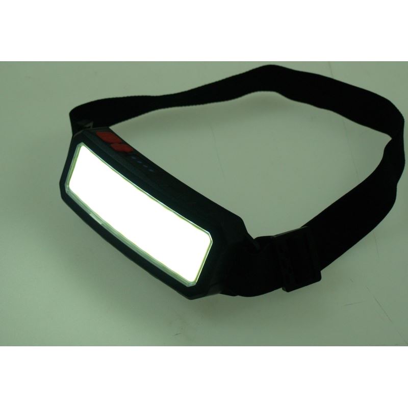 Wiederaufladbare LED-Stirnlampe mit 3 Lichtmodi, Beast