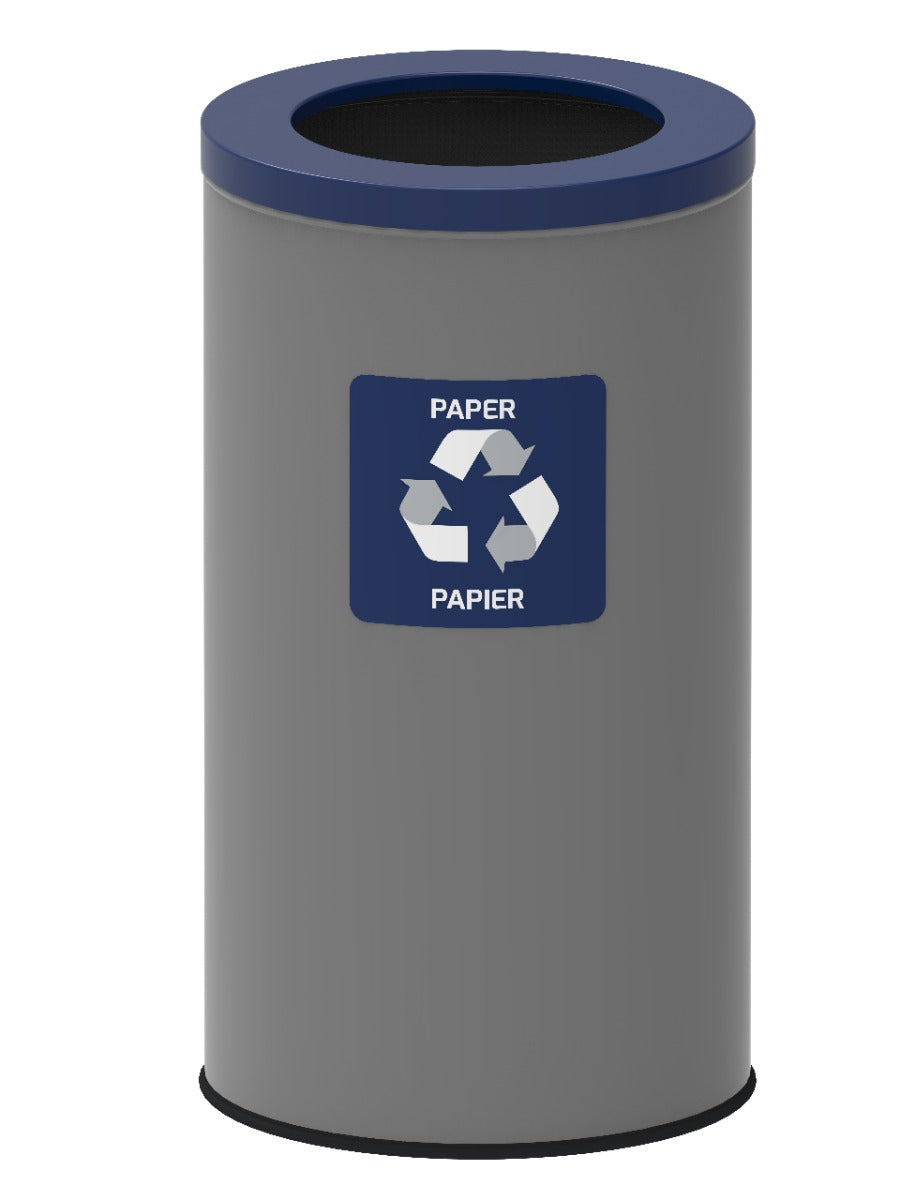 Pattumiera per raccolta differenziata Alda Eko 75l - Blu