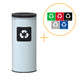 Alda Eco - Nord Hvid Papirkurv 45l - Sort