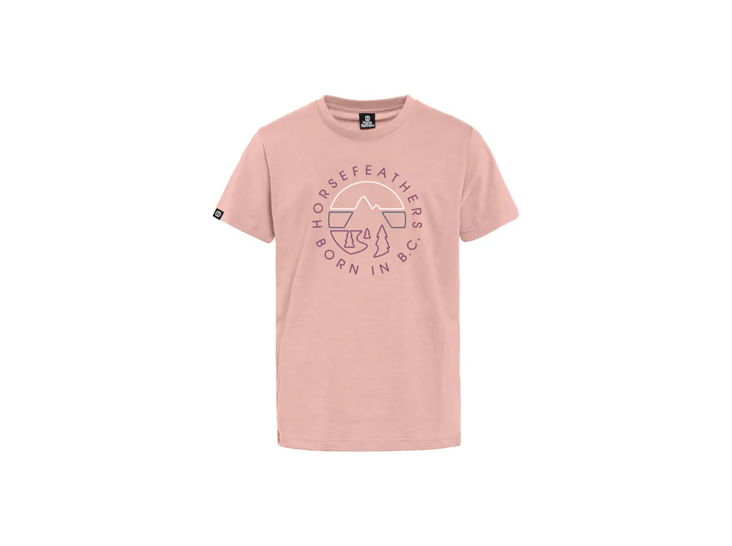 Maglietta da ragazzo Horsefeathers Line Circle (loto)