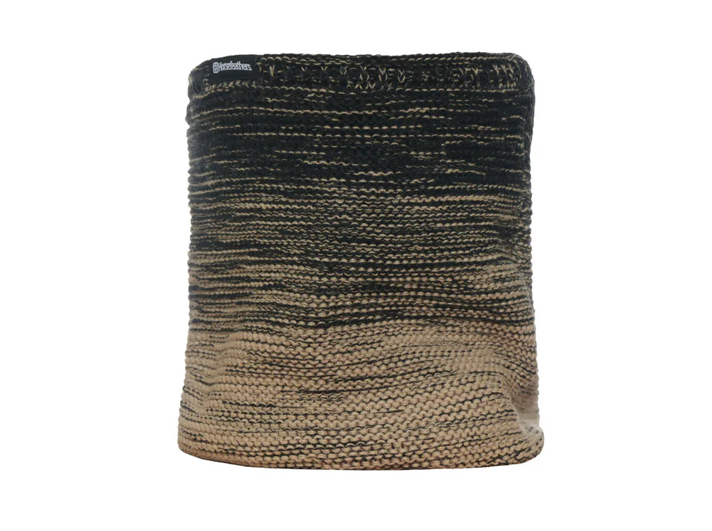 Horsefeathers Lota Knitted Neck Warmer (mojave/black)
