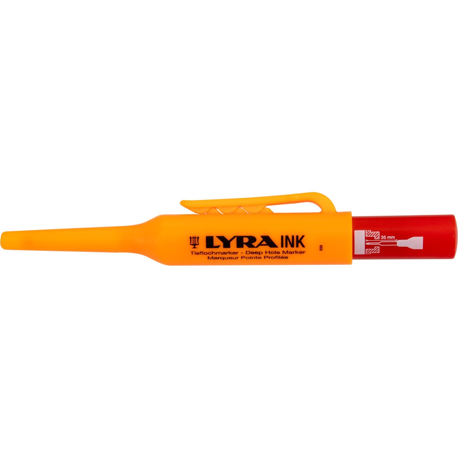 Lyra-ink Deep-hole-marker Red