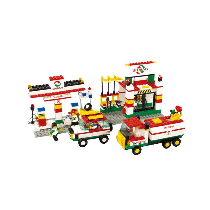 Бензиностанция Sluban Sluban Building Block