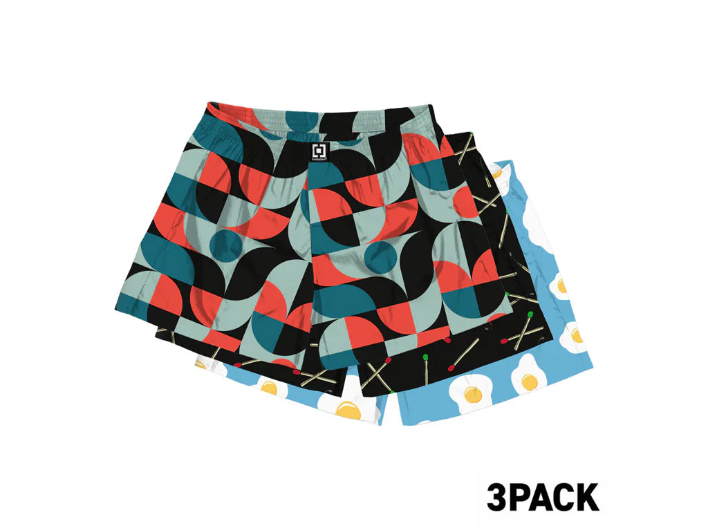 Horsefeathers Manny 3pack Boxer Shorts (bundle 7)
