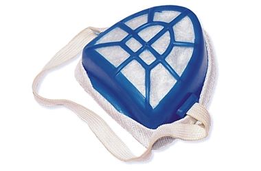 Dust Mask Plastic Reinforced Front Elastic Strap One-size