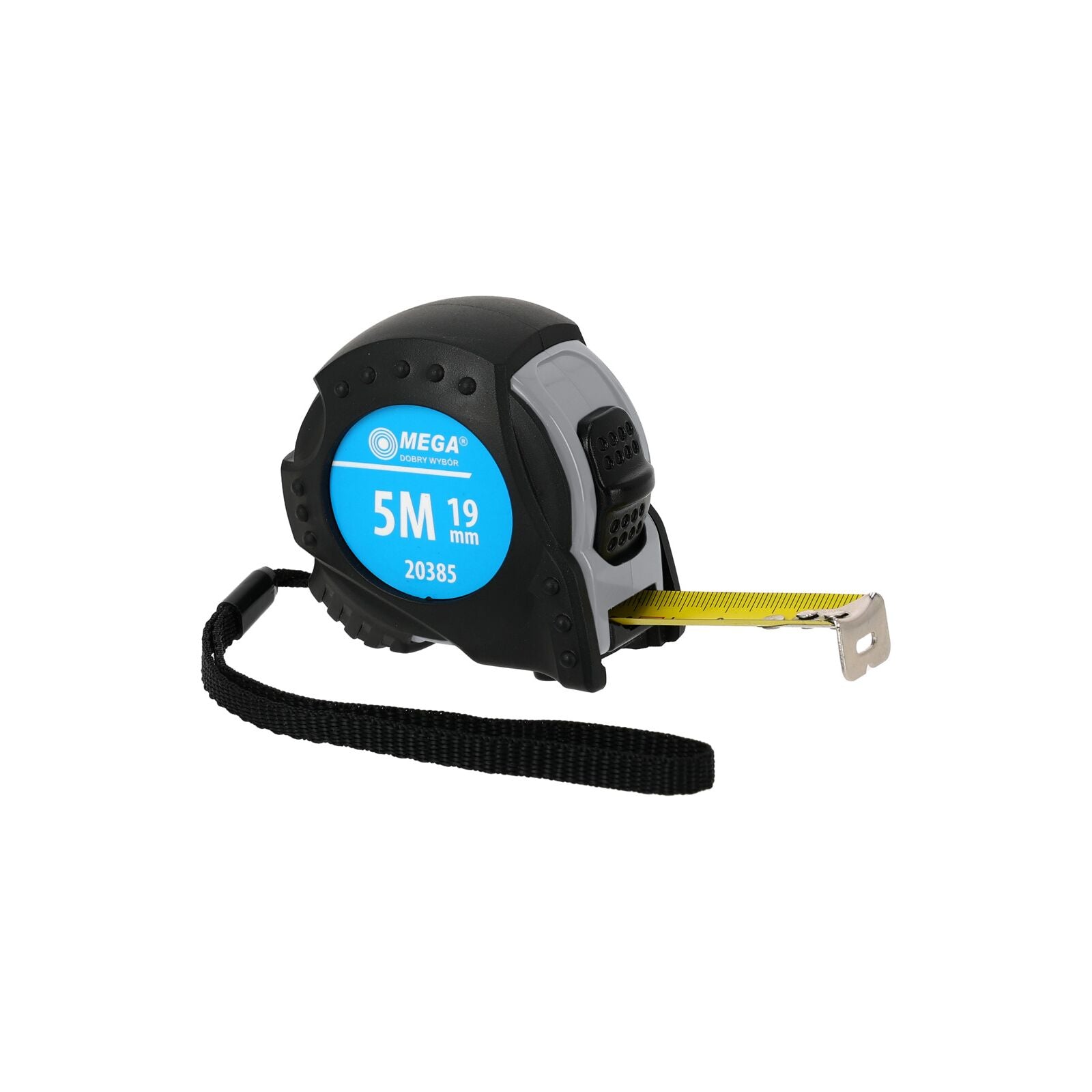 Измервателна лента 5m/19 mm 2xstop лента Ce Rubb.case Card Mega