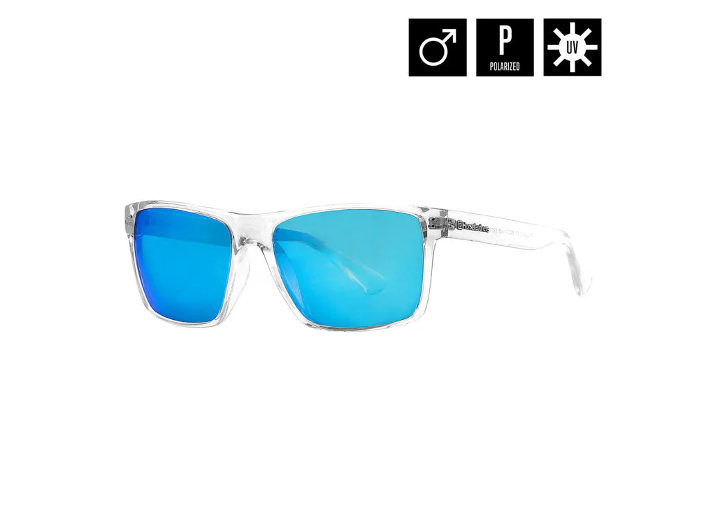 Horsefeathers Merlin Sunglasses (crystal/mirror Blue)
