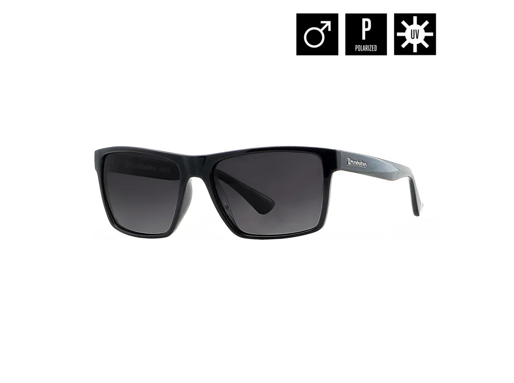 Horsefeathers Merlin Sunglasses (gloss Black/gray Fade Out)