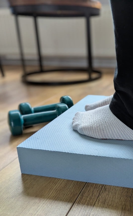 Orange Gym – Balance Pad - Light Blue - 38x32.5x6 Cm