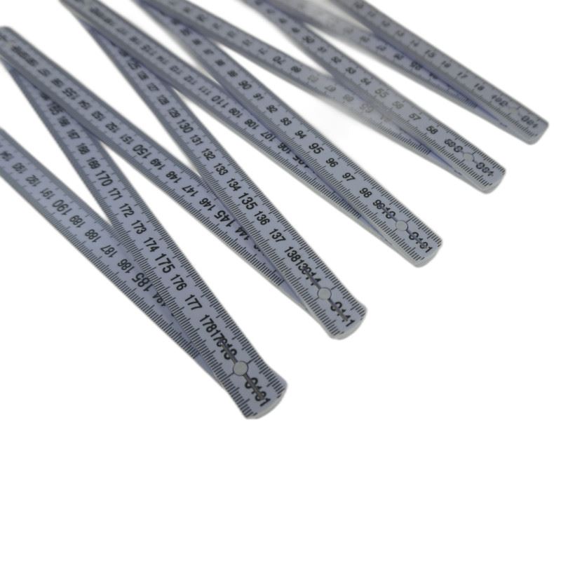 Mesure pliante en plastique 2 mètres 10 sections Beast