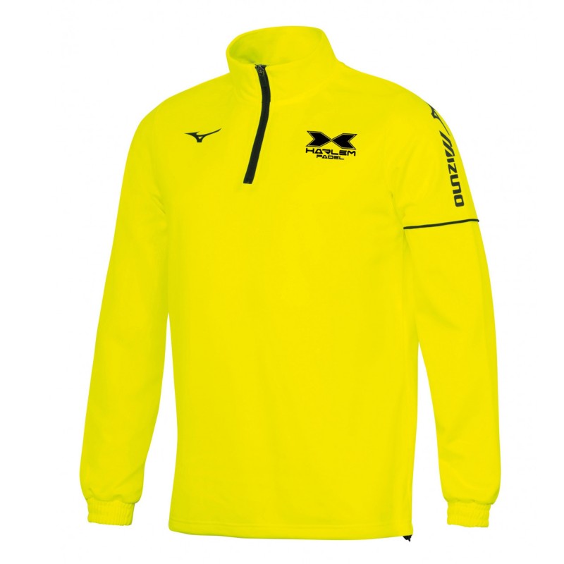 Sudadera Mizuno-harlem Senday Amarilla Negro