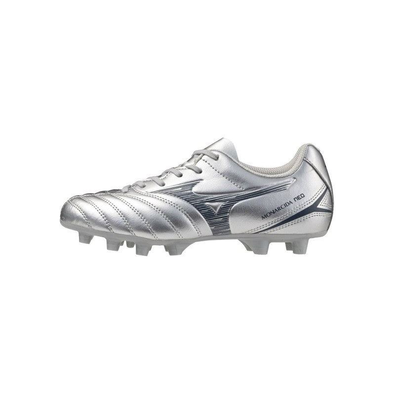 Mizuno Monarcida Neo 3 Sel Jr Fg Kopačky Gris/Plata