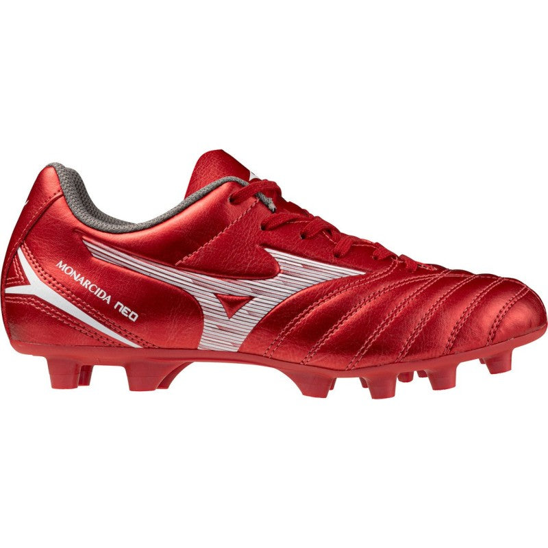 Mizuno Monarcida Neo 3 Sel Jr Fg Kopačky Gris/Plata