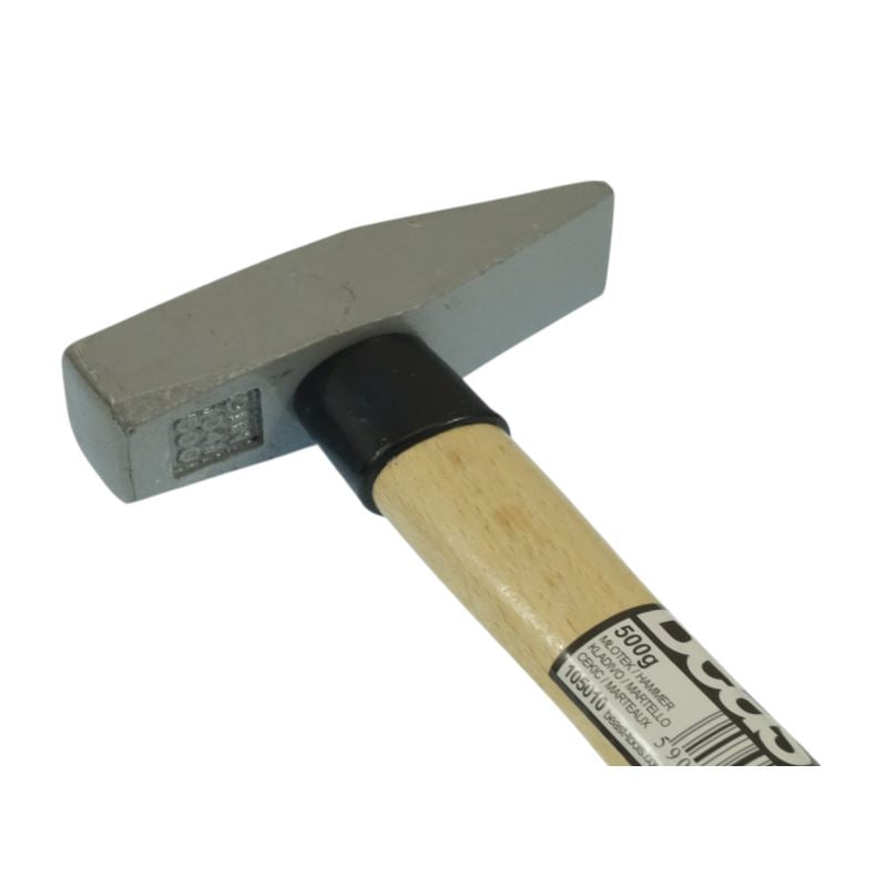 Forged Locksmith Hammer 500g Wooden Handle Beast