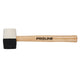 Gummihammer Schwarz-Rot 980g Holzgriff Proline