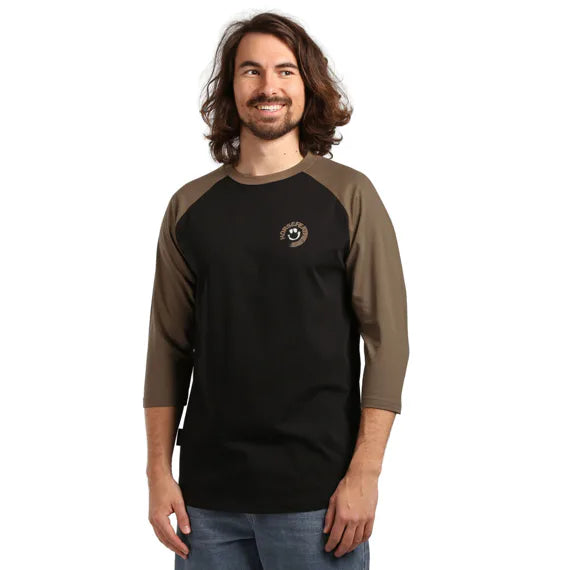 T-shirt raglan Horsefeathers Mocker (fossile)