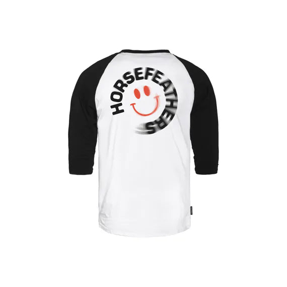 Horsefeathers Mocker Raglan Tshirt (white)