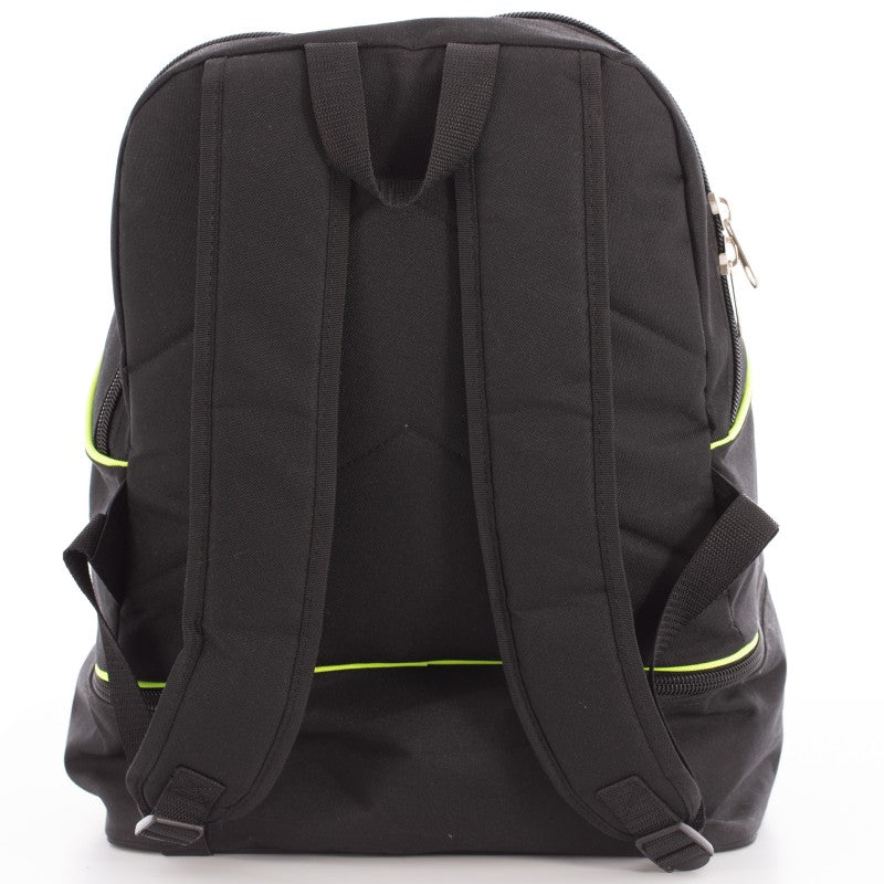 Model Equipo Rygsæk Negro/Amarillo Fluor ÚNICA