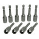 Douilles de tournevis magnétiques 8 mm longueur 65 mm bête