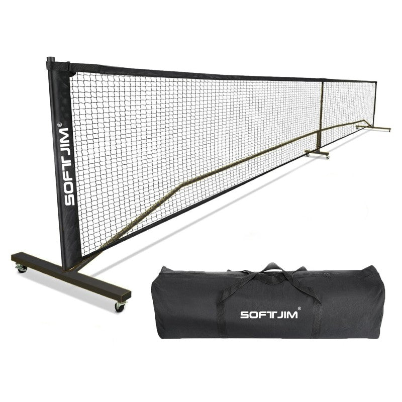 Net Pickleball Softjim With Wheels