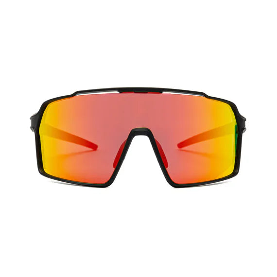 Horsefeathers Neutron Bike Sunglasses (matt Black/mirror Red)