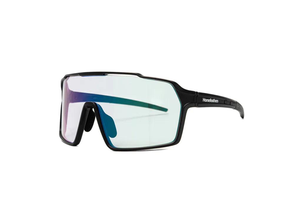 Horsefeathers Neutron Photochromic Bike Sunglasses (matt Black/mirror Green)